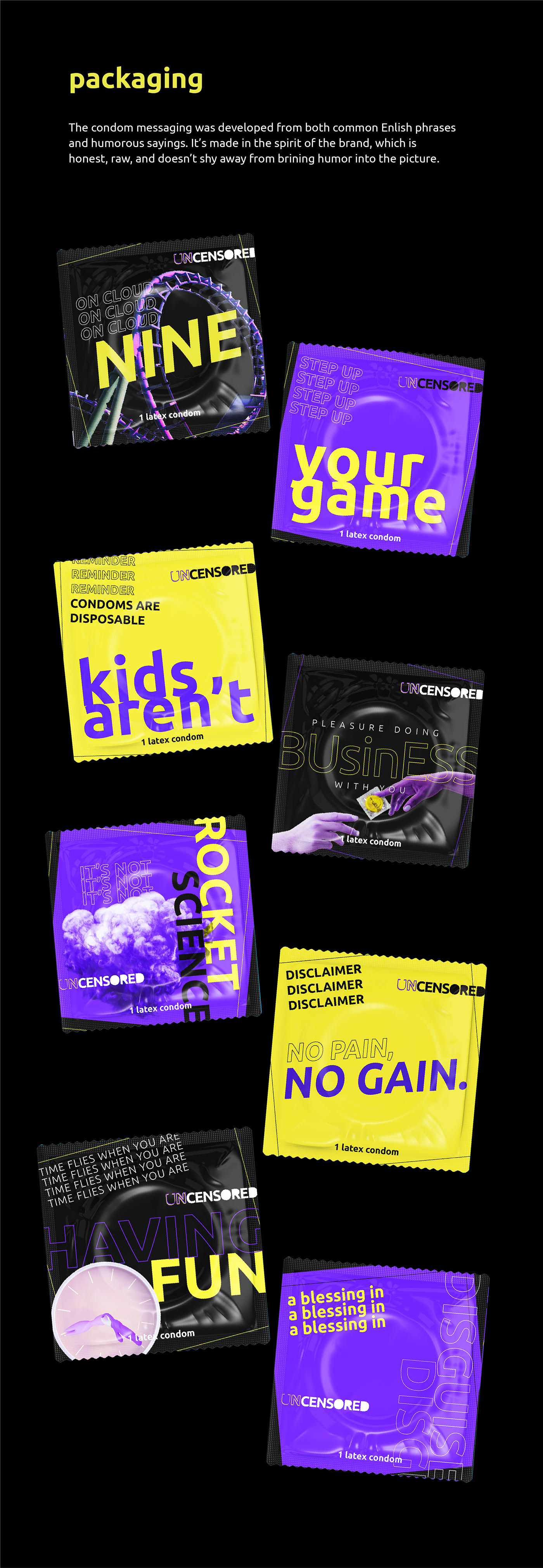 adobe condoms Condoms packaging graphics Packaging social social media Website Website Design websitedesign