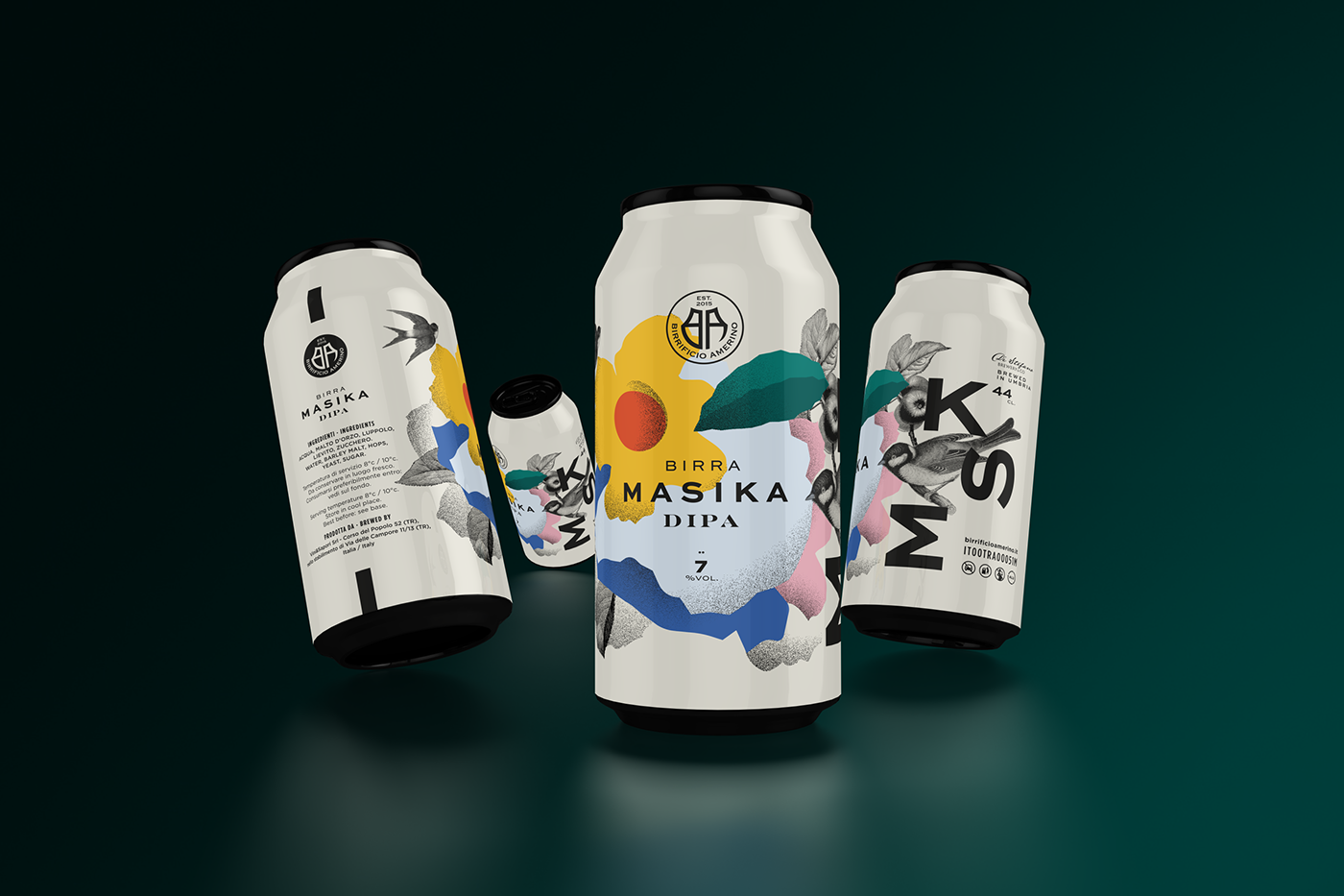 Packaging Birra beer Label lattina