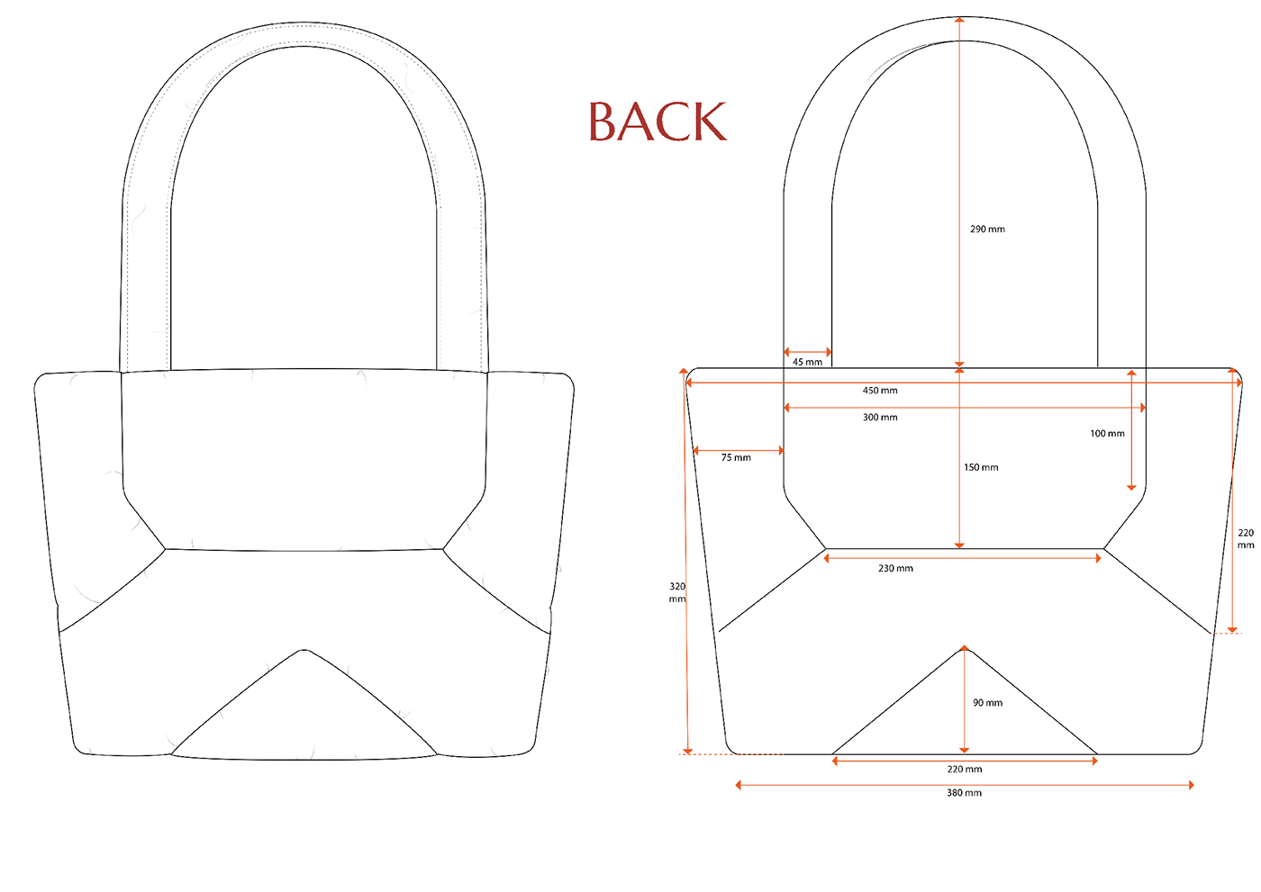 accessories accessorydesign bag bag design design Fashion  leather Tote Bag Tote Bag Design