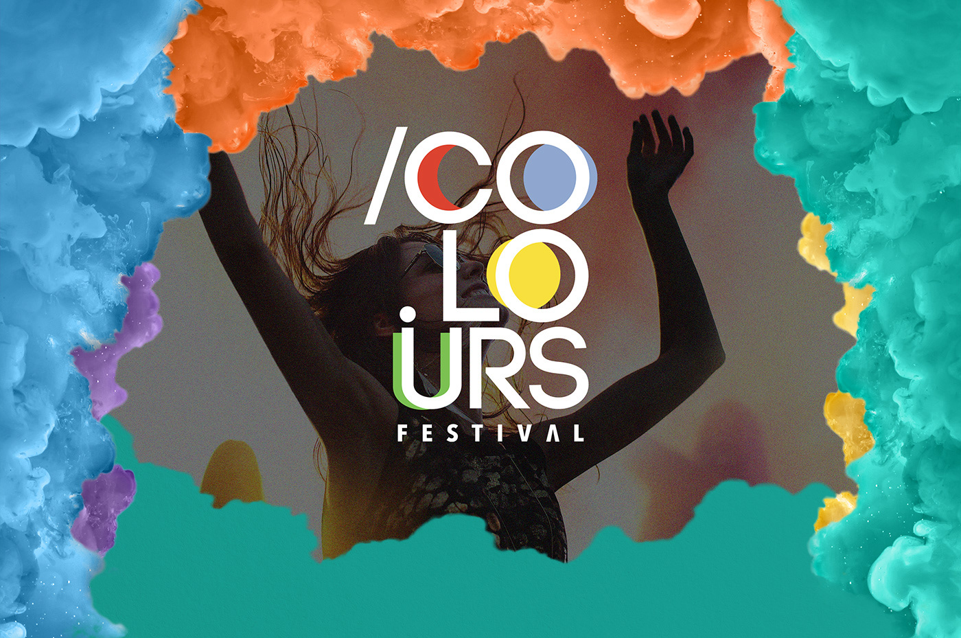Colours Festival - Identity celebrating Spring & Music on Behance