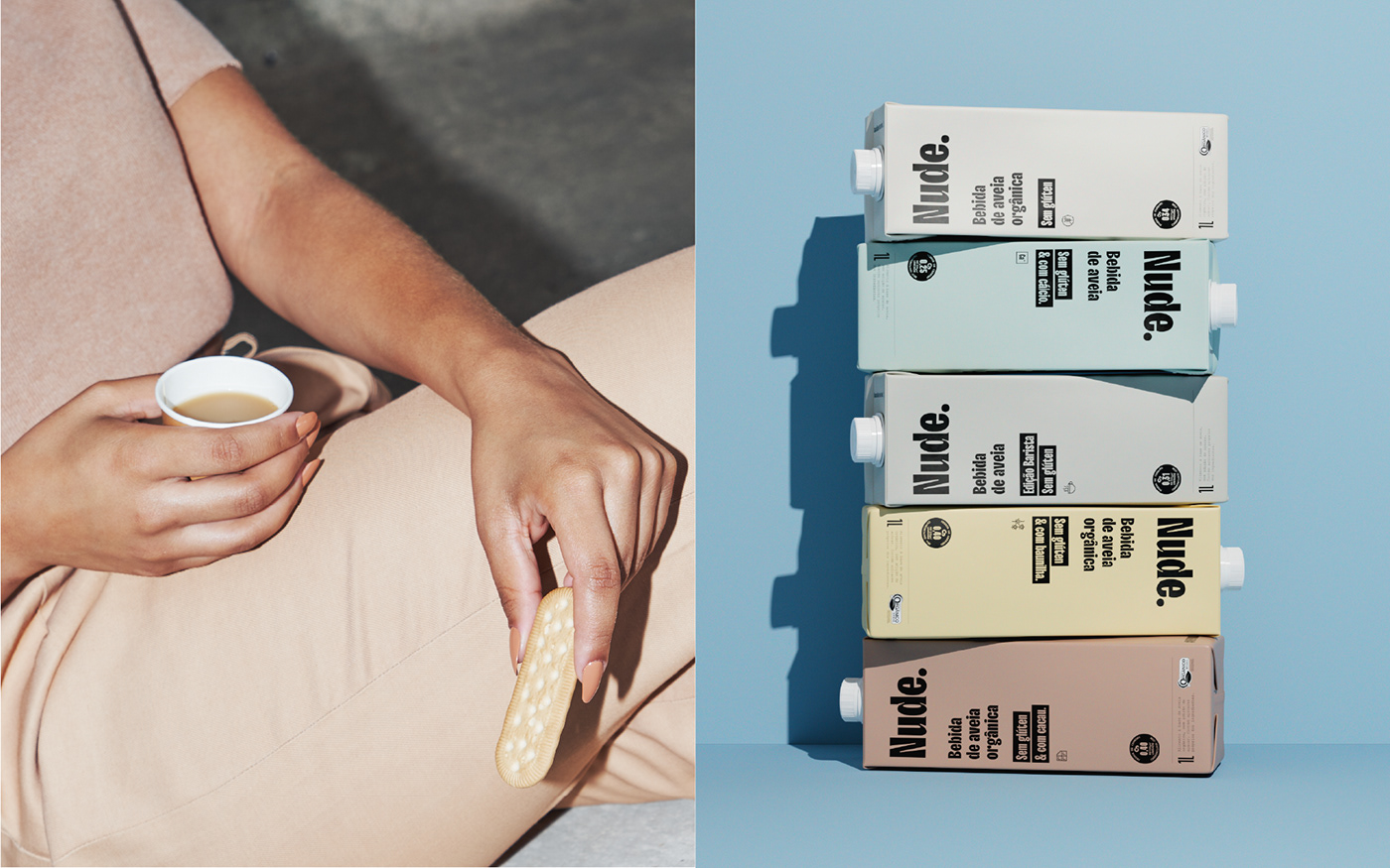 design identity milk oat milk Packaging type