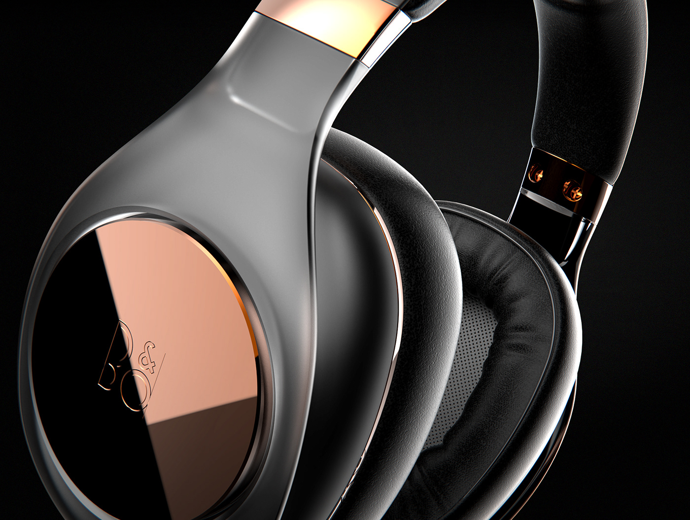 Bang&Olufsen headphones concept product design  Renders accesories earphones smartphone sound bluetooth