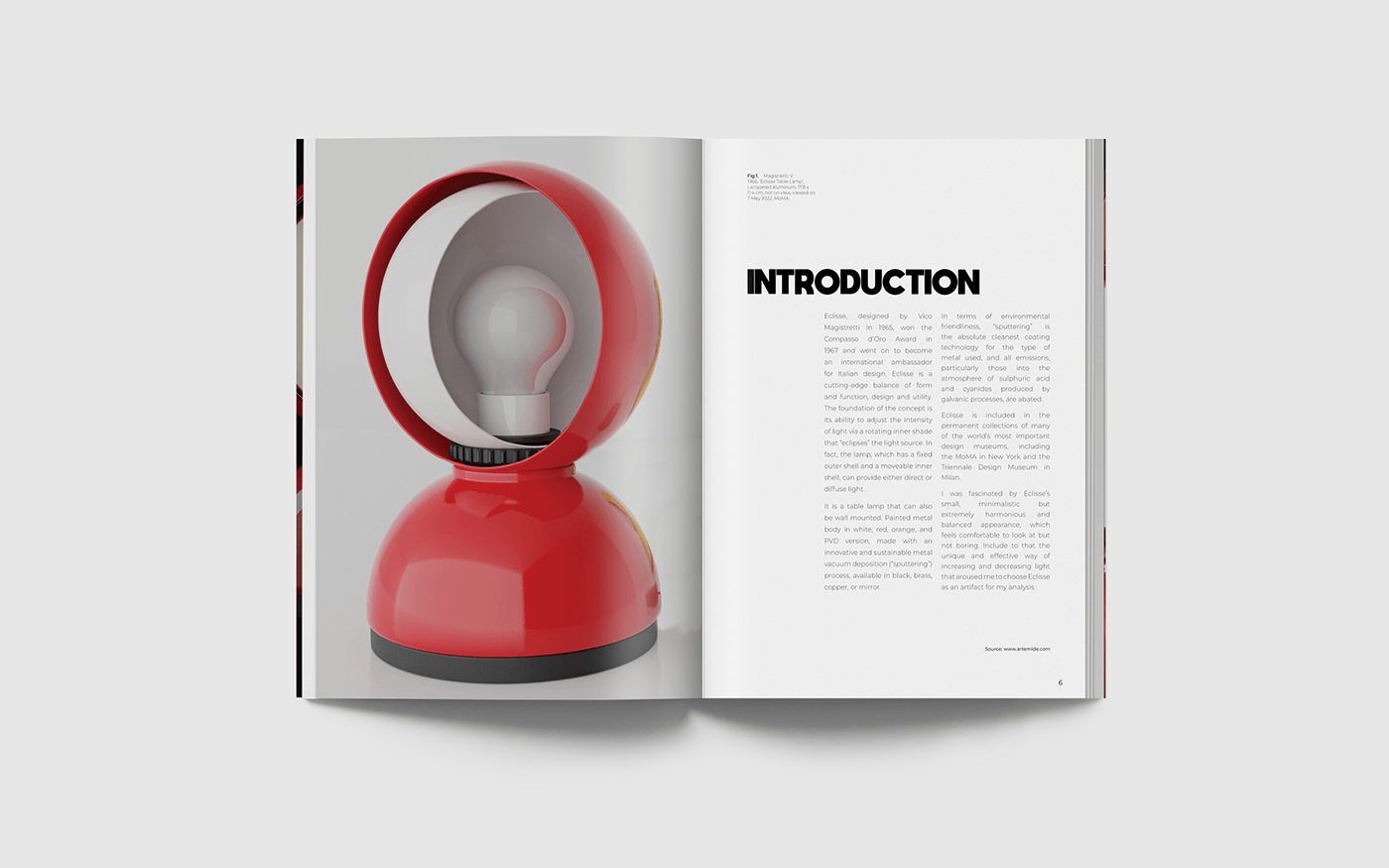 book eclisse InDesign Layout Design magazine modelling trace designstudio Modelmaking student project