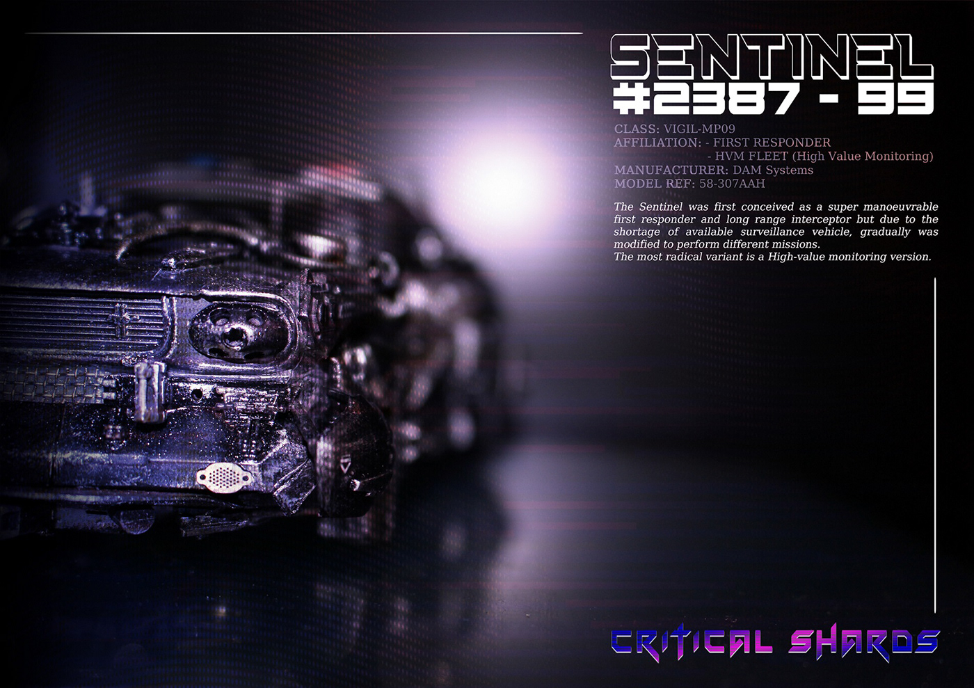 automotive   car design concept Cyberpunk future kitbash Scifi Model Making creative thinking Ford