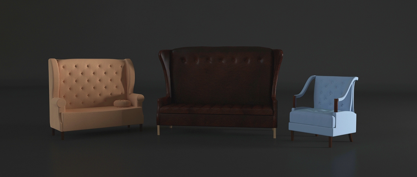 soft furniture clo CLO enterprise 3D interiror