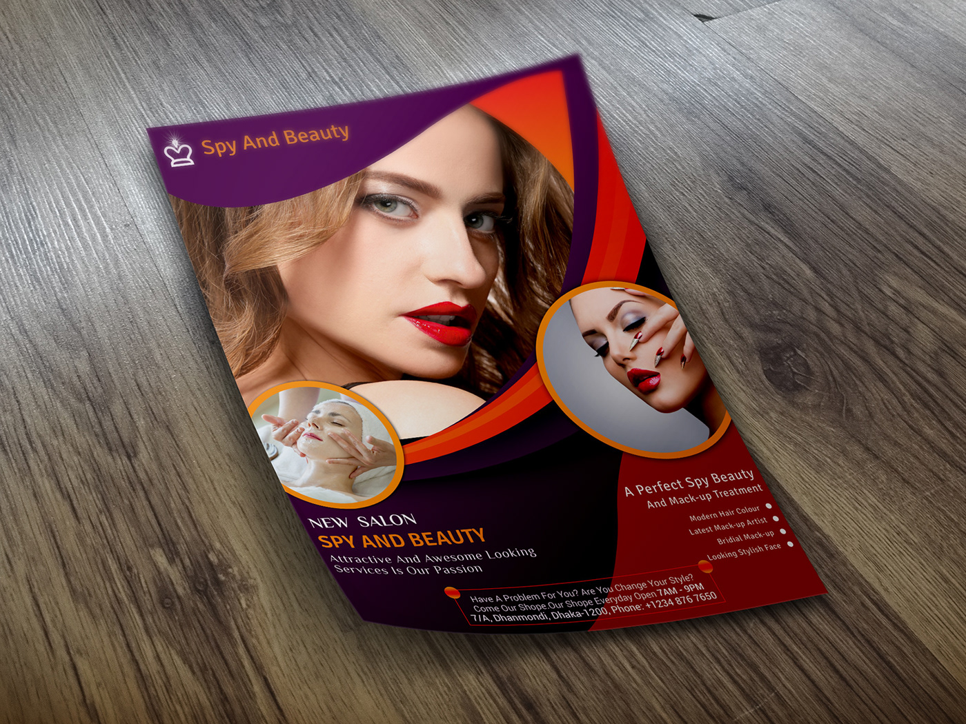 SPA AND BEAUTY flyer Spa beauty beauty salon skinn therapy spa poster Spa Promotion beauty care spa flyer