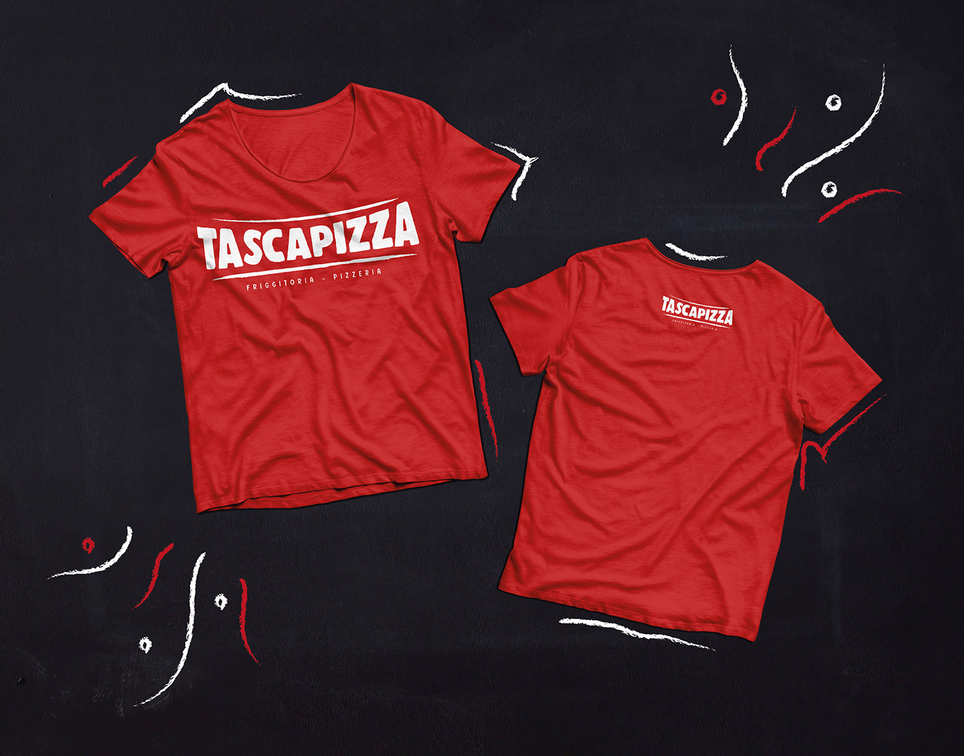 Tascapizza Pizza pizzeria brandidentity logo logos brand