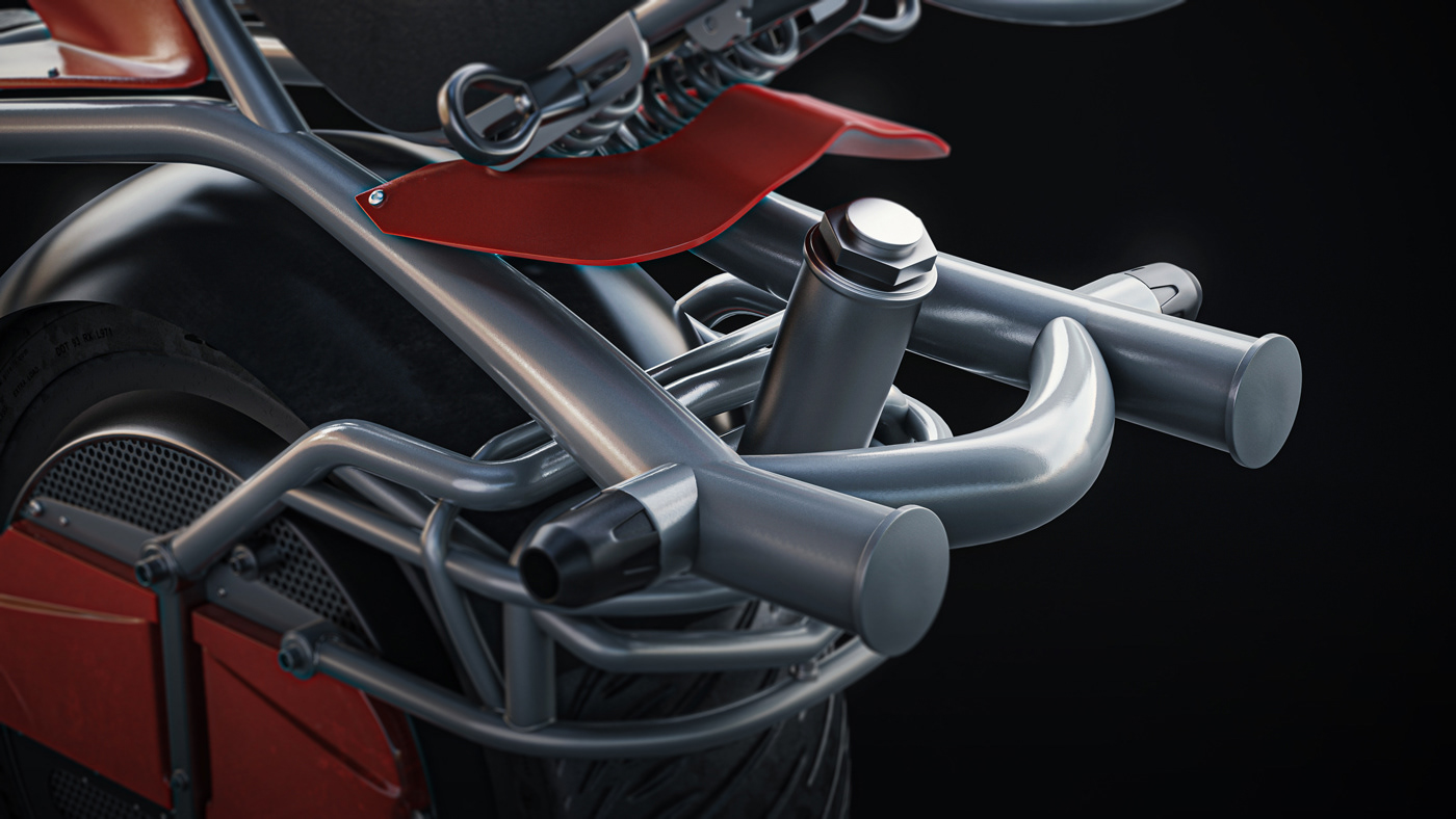 3D 3ds max Bike CG CGI motorcycle productvisualization Render vray