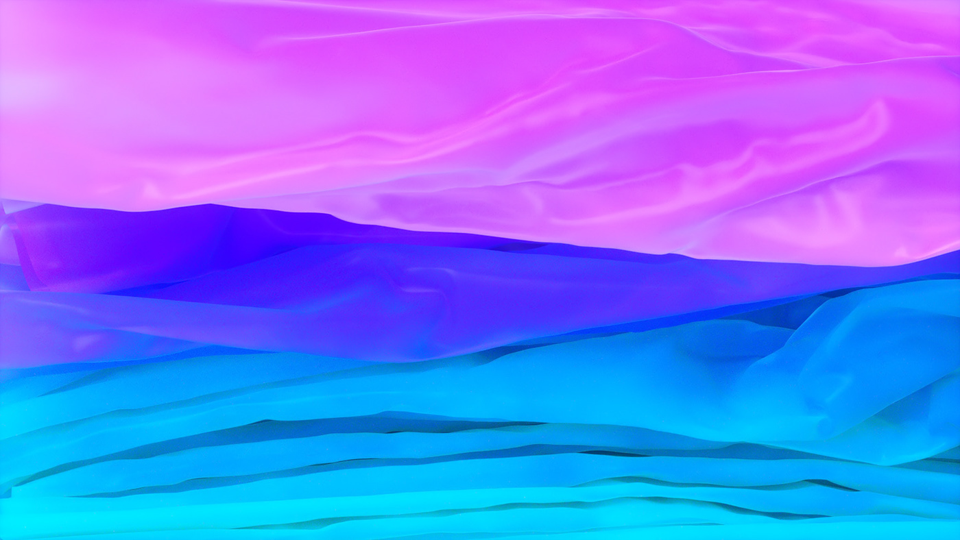 abstract art CGI cloth color layers minimal satisfying vfx wallpaper