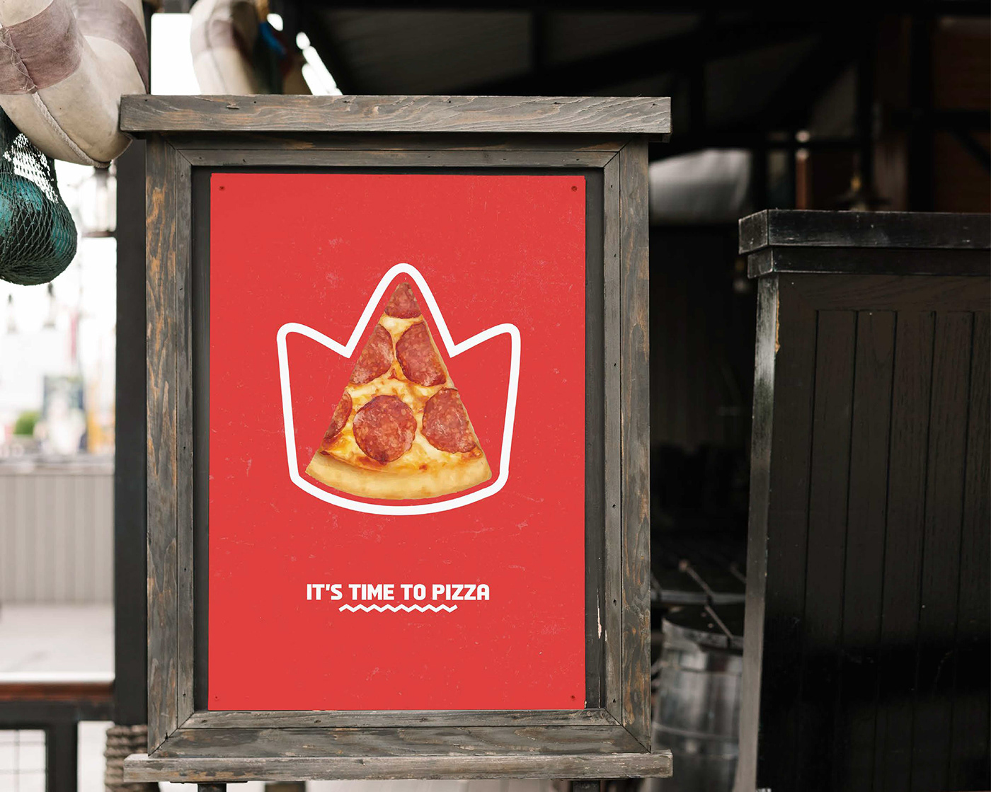 brand identity visual identity Pizza burguer restaurant logo Restaurant Branding