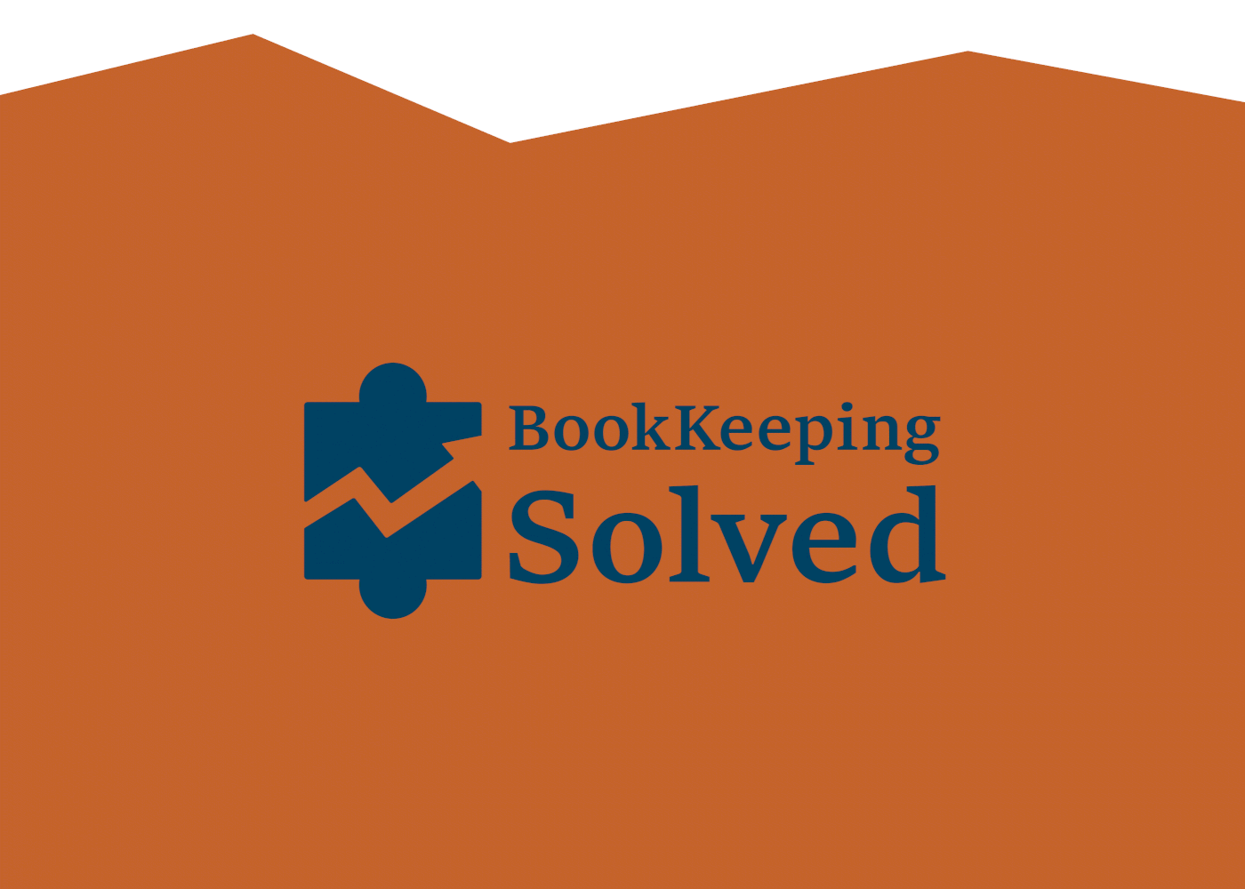 Visual Brand Identity Logo Design Bookkeeping blue orange logo Visual Communication Creativity finance identity
