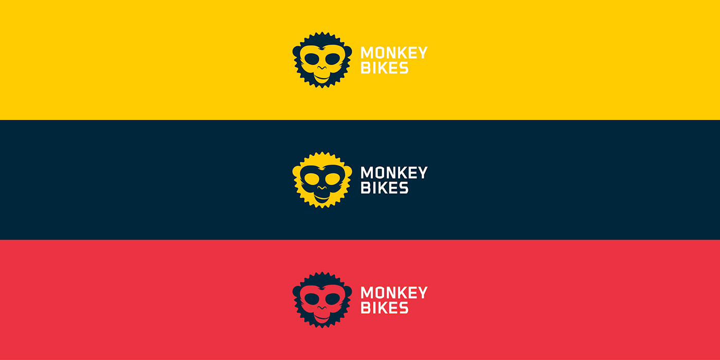 Ecuador quito Logotype branding  Packaging design logo Bicycle monkey