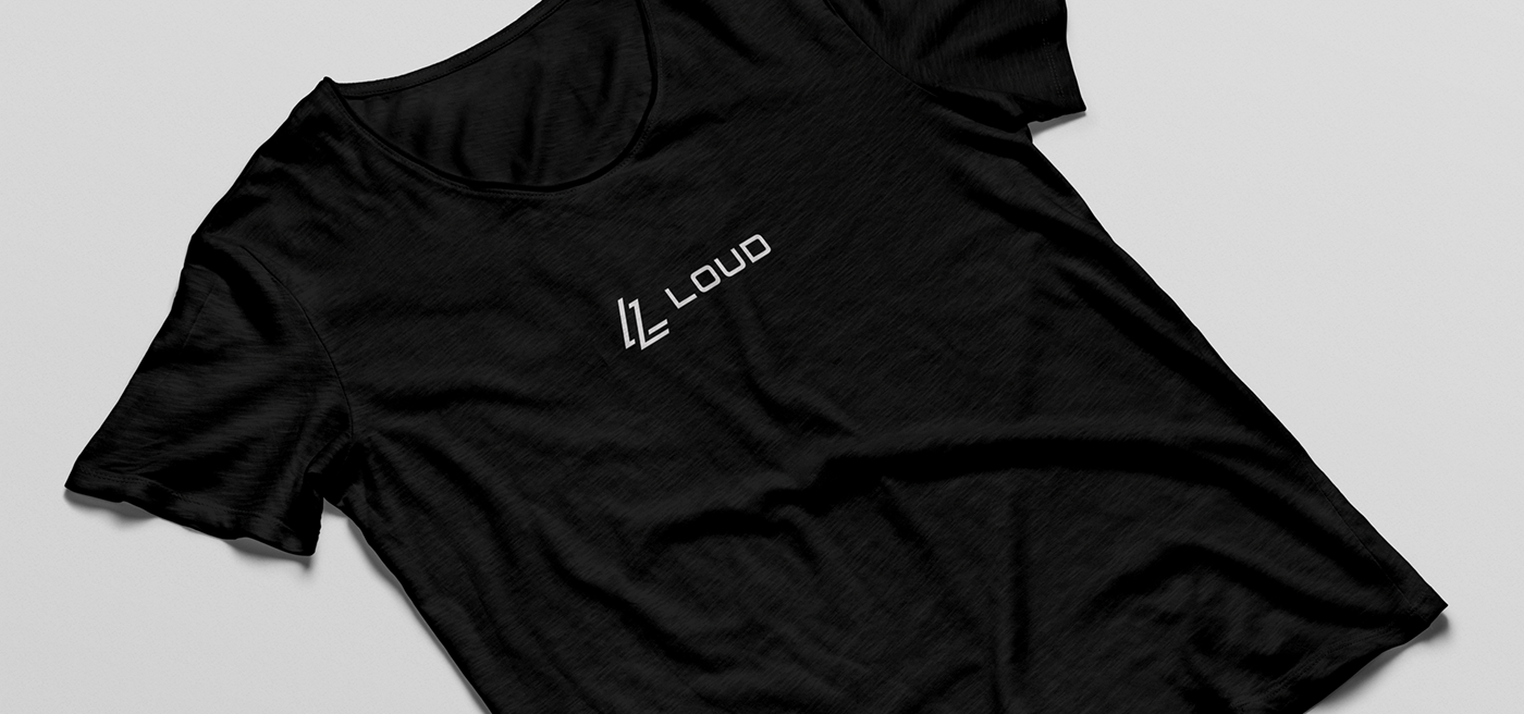loud shirt t-shirt Merch clothes logo design logodesign Project