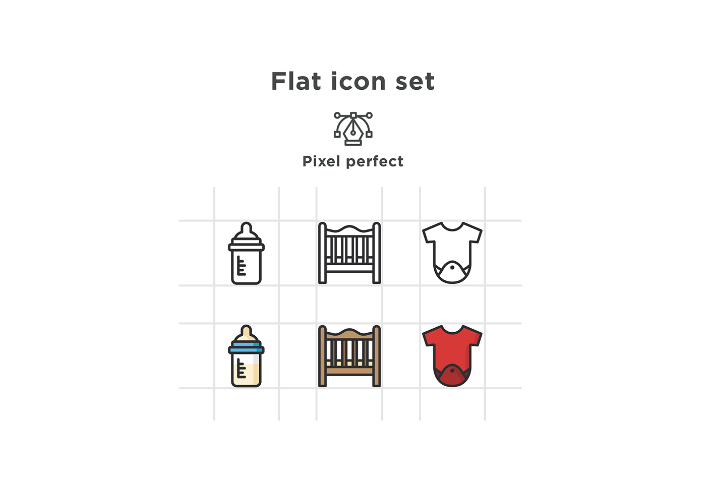 free icons Icon free download flat baby icons baby toy train Pampers