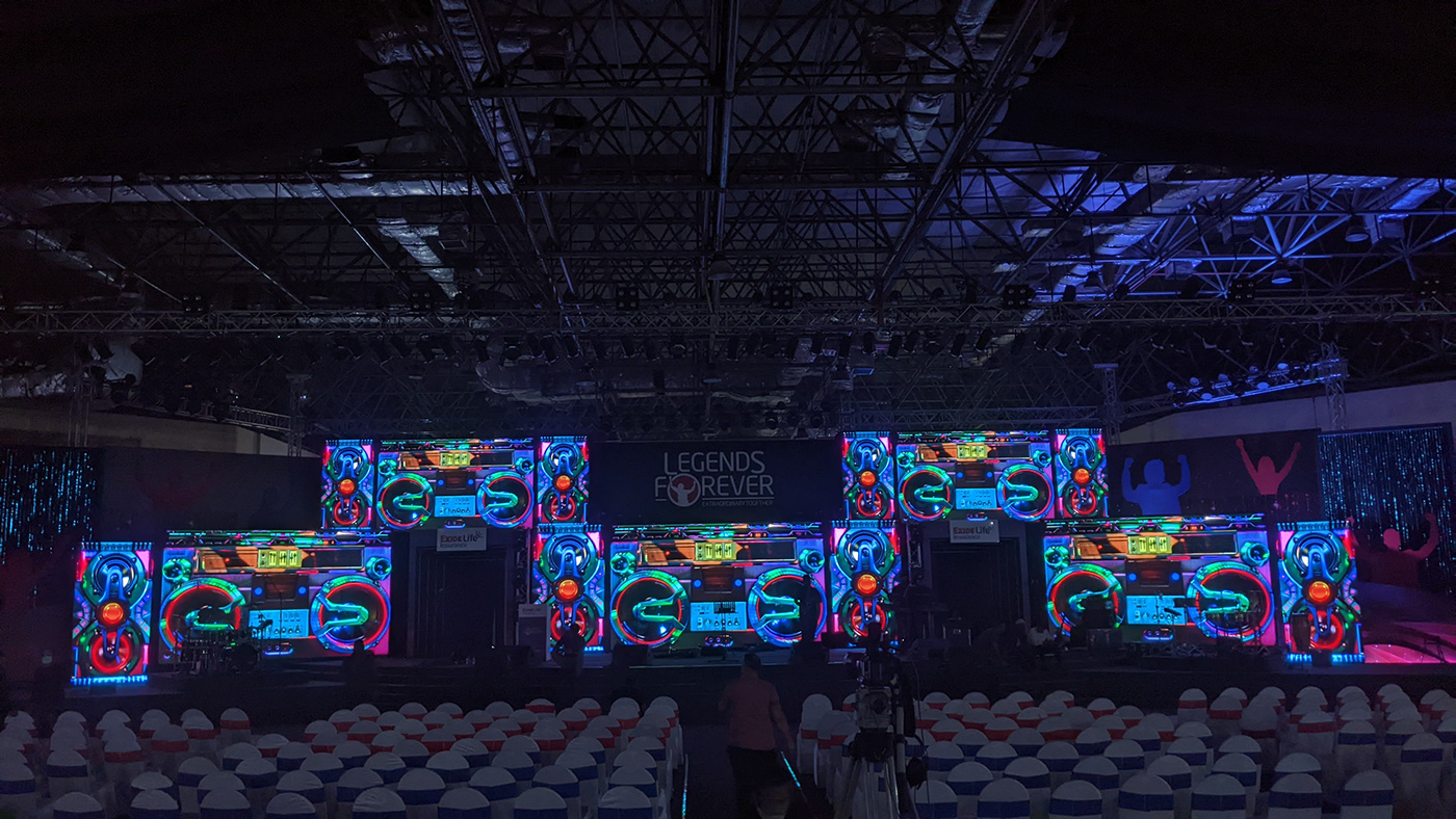3D concert Events music Stage visuals