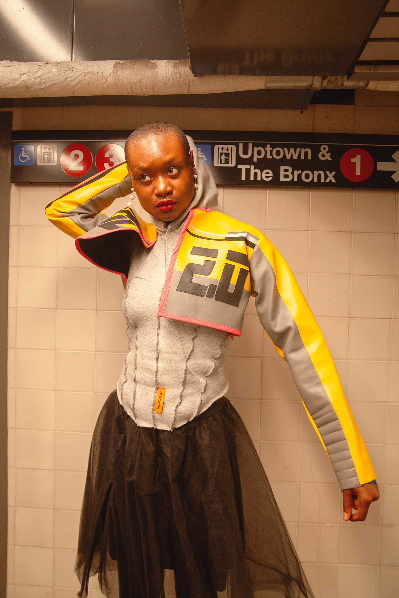 Clothing streetwear fashion design newyork pattern making subway station city street photography