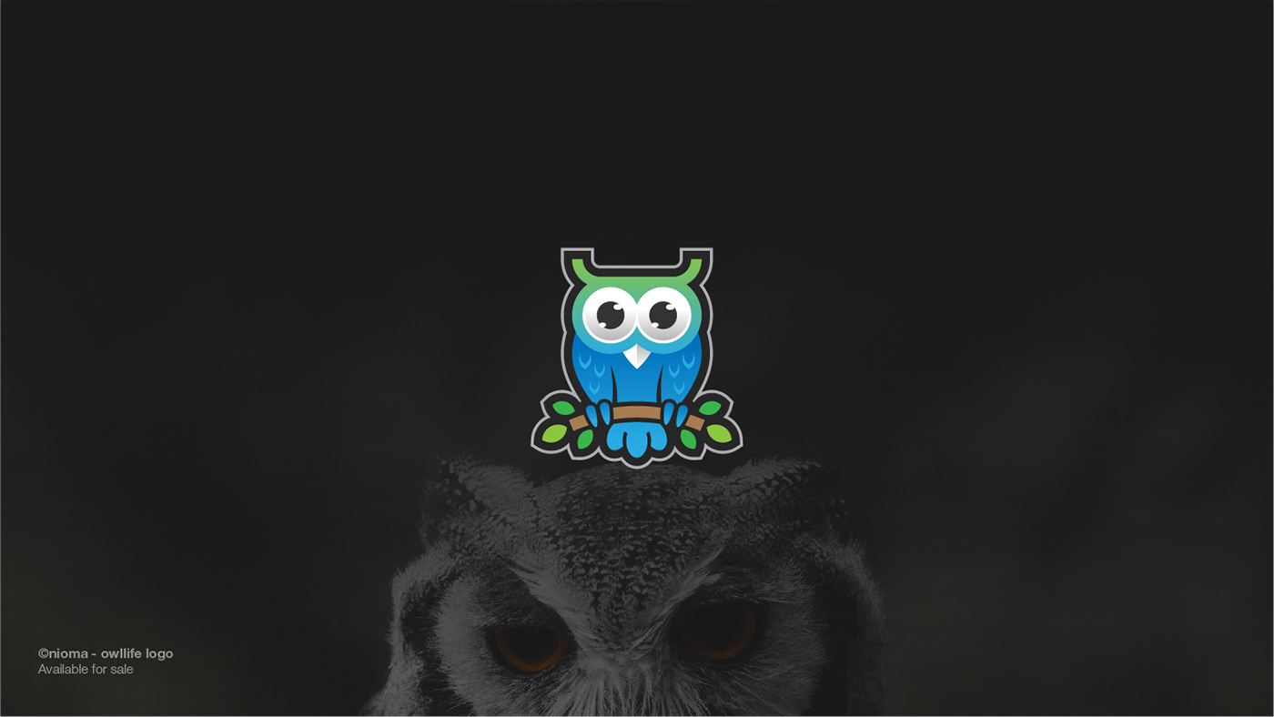 Owl life logo