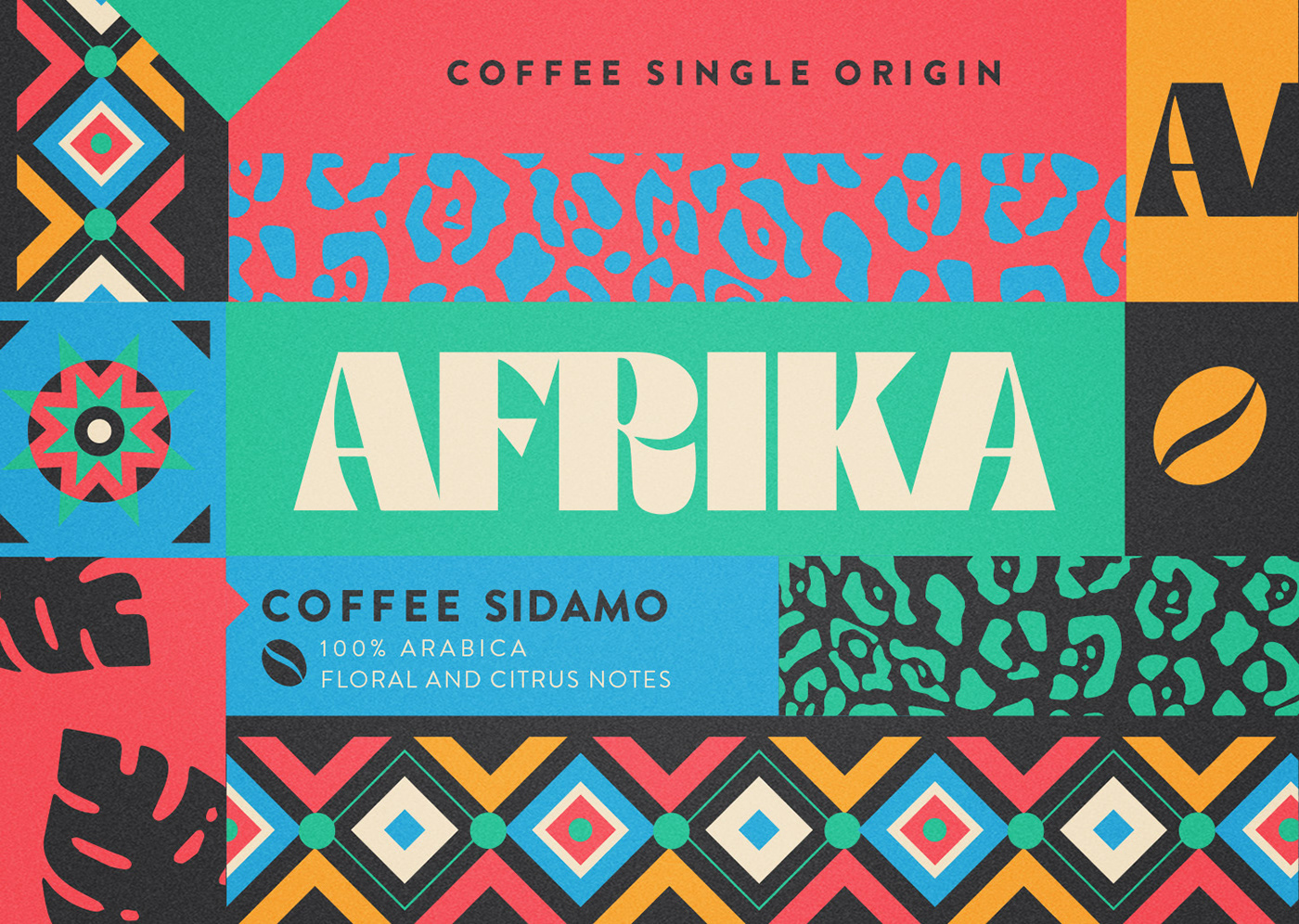 africa Coffee design diseño gráfico package package design  Packaging packaging design packagingdesign product