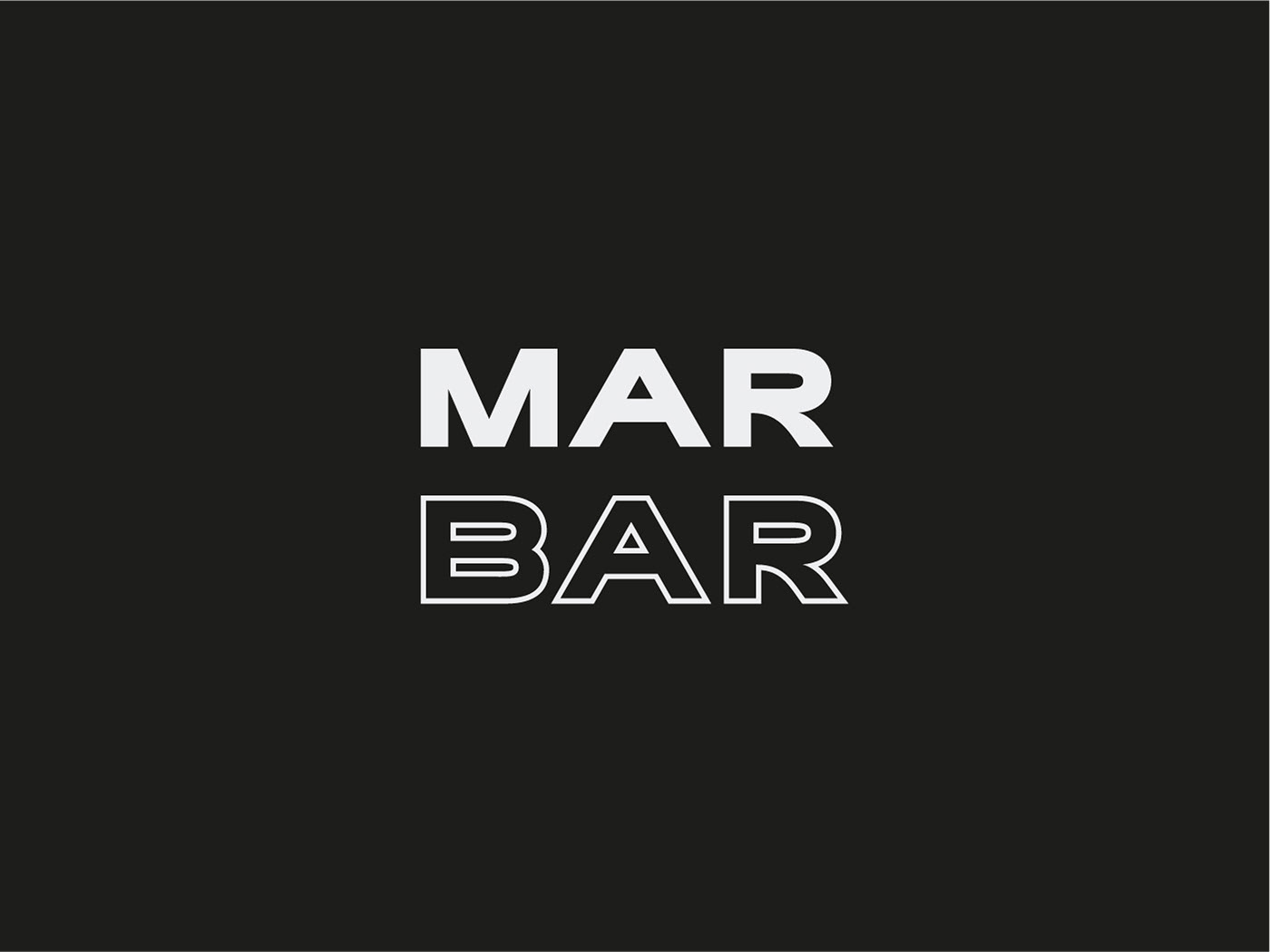bar Food  gastronomy lettering Logo Design mar restaurant tapas valencia