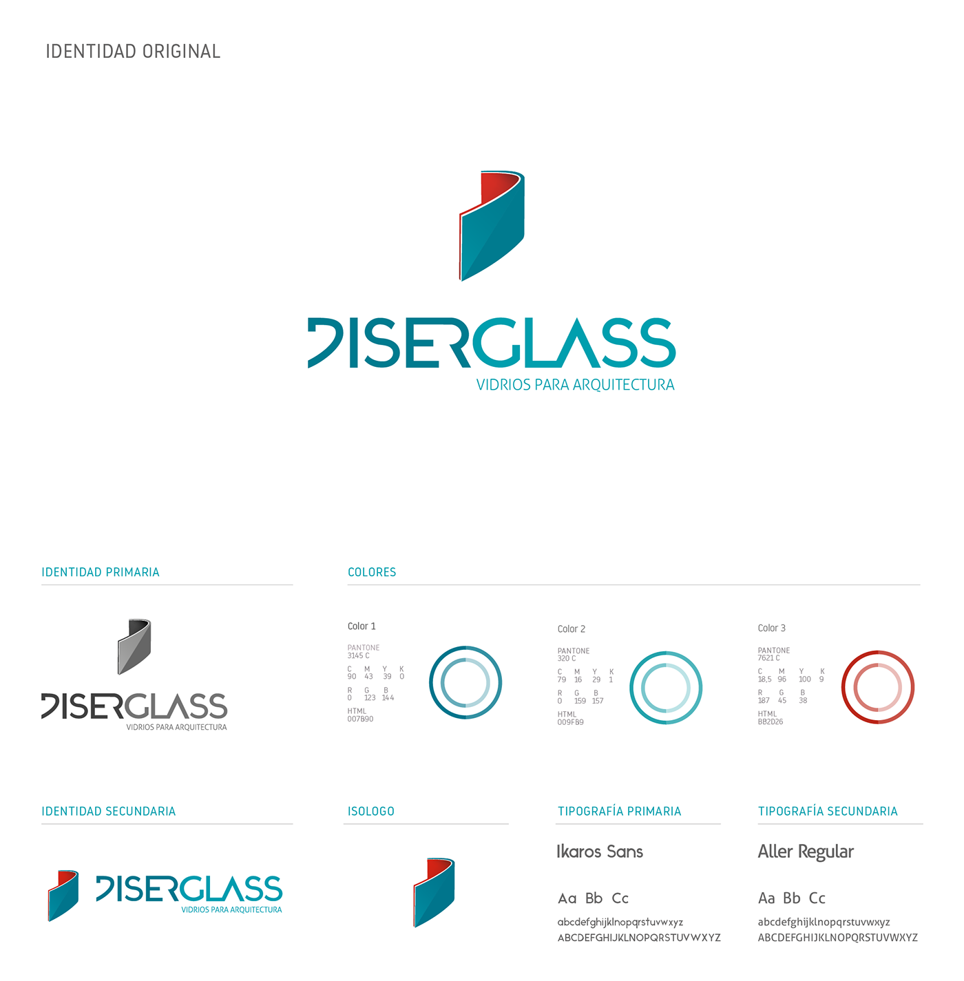 vidrio Diserglass arquitectura construccion identidad marca