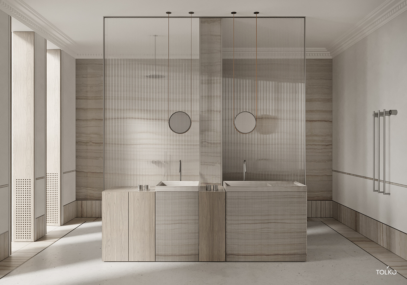 tolko linen linen flat flat London Interior luxury jean royere Pierre Jeanneret CEAdesign