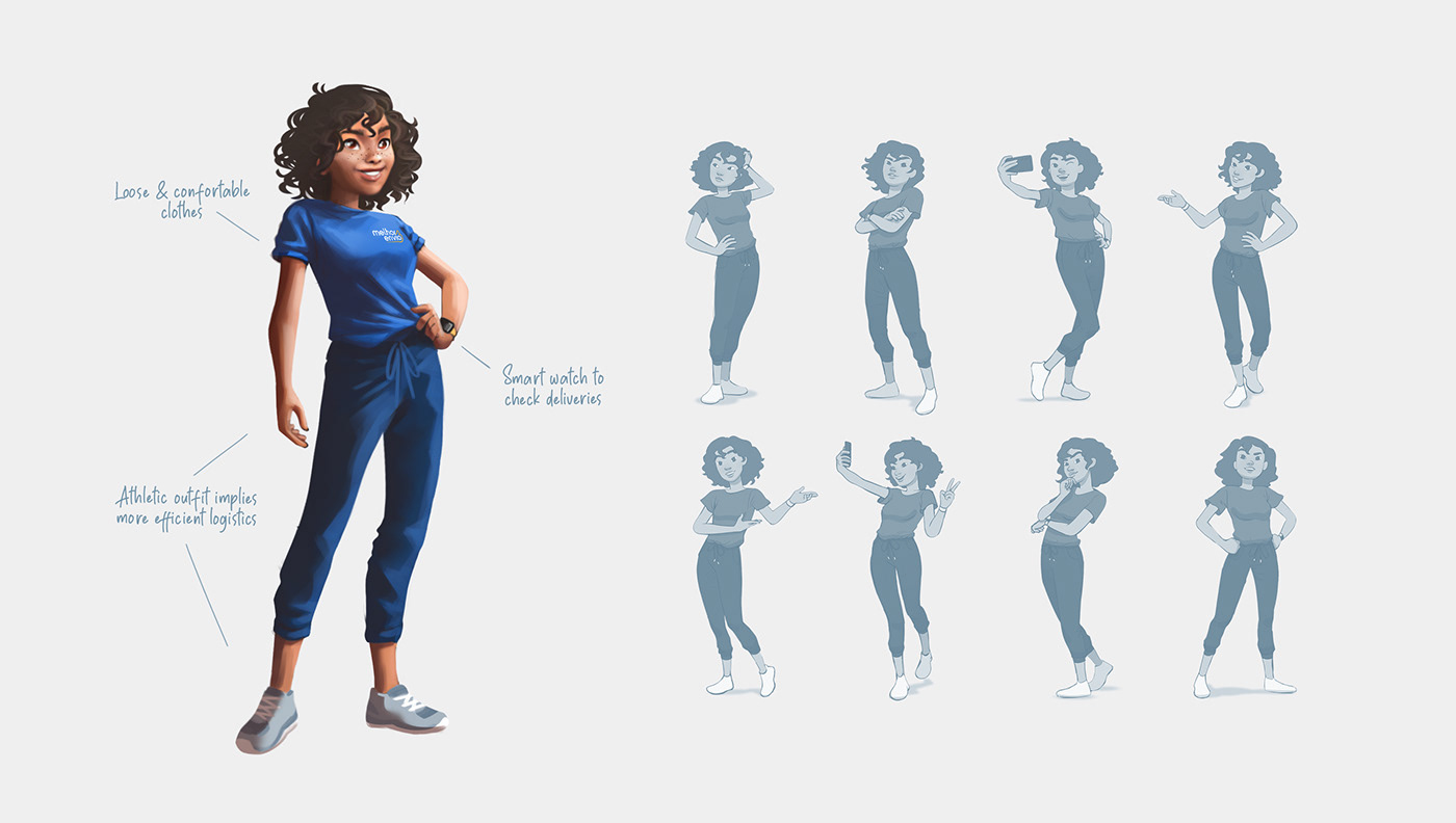 3D Character Character Character design  Digital Art  ILLUSTRATION  Mascot Miagui virtual assistant
