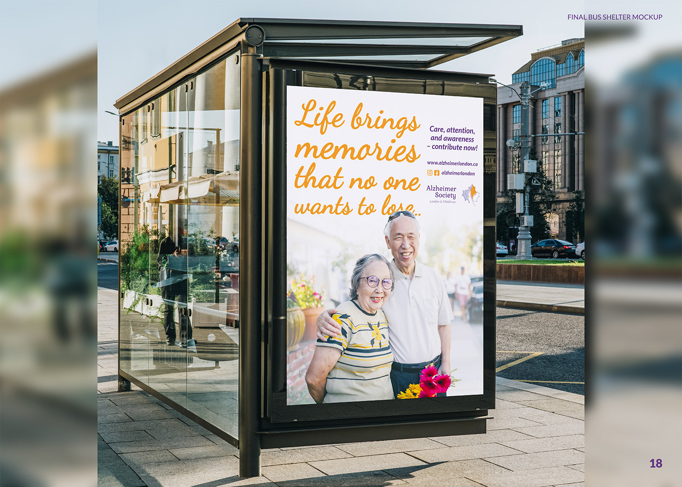 Advertising  Advertising Campaign Alzheimer branding  charity identity logo marketing   non-profit Promotion