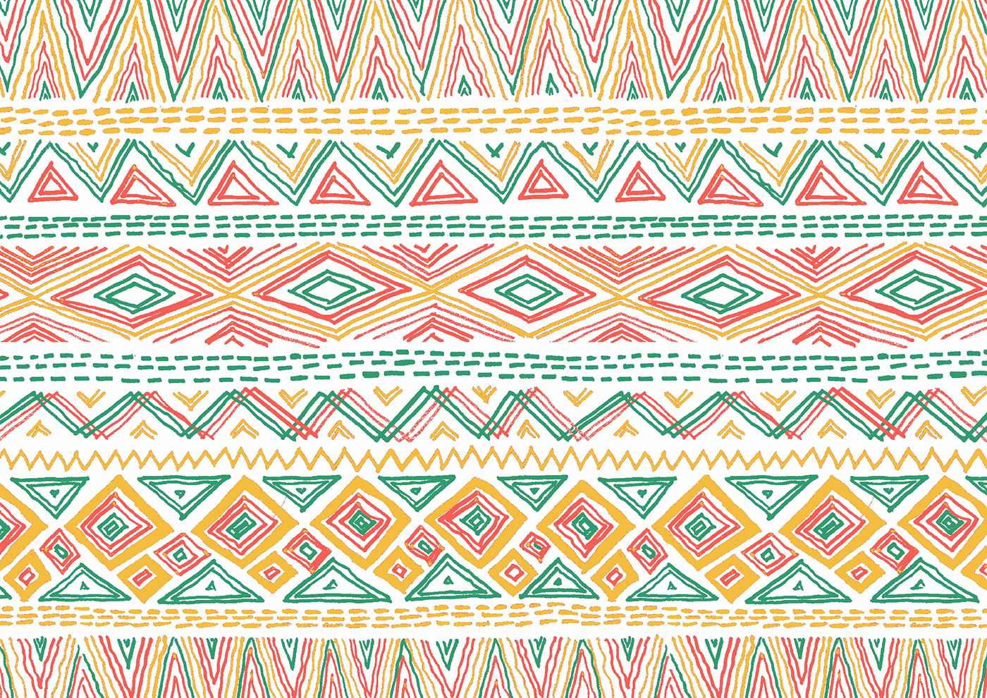 digital illustration Graffiti maze painting   pattern print tesselation textile tribal