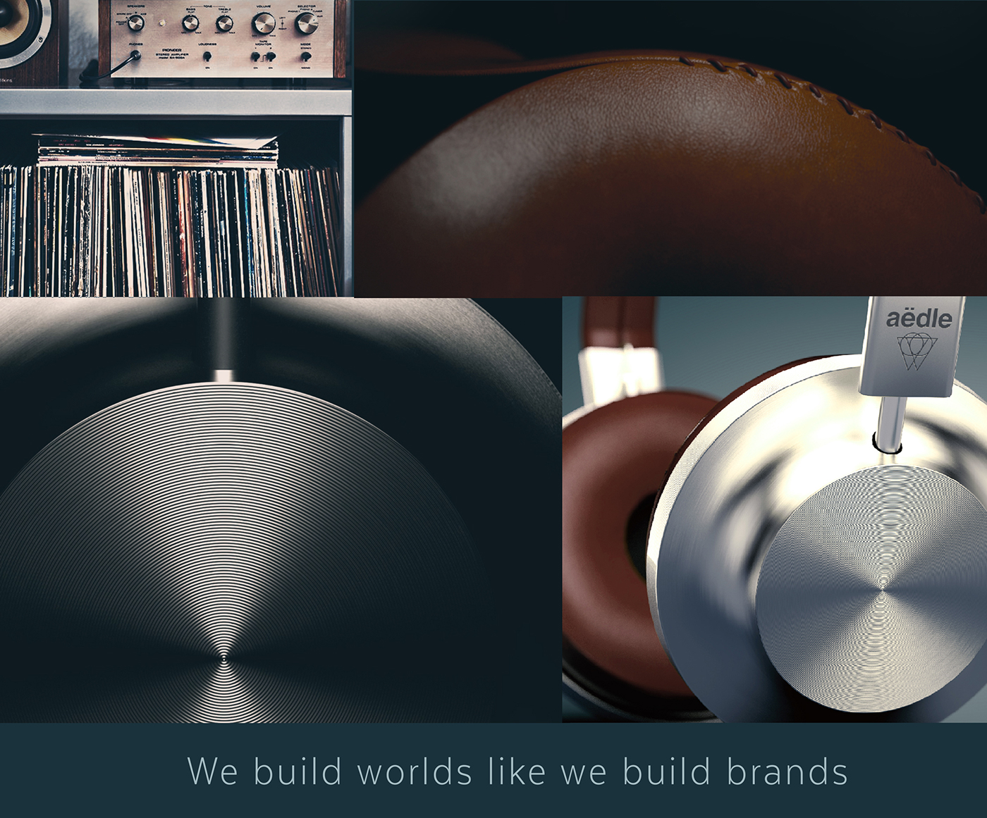 headphones Electronics music sound Advertising  Layout design product stylish trendy