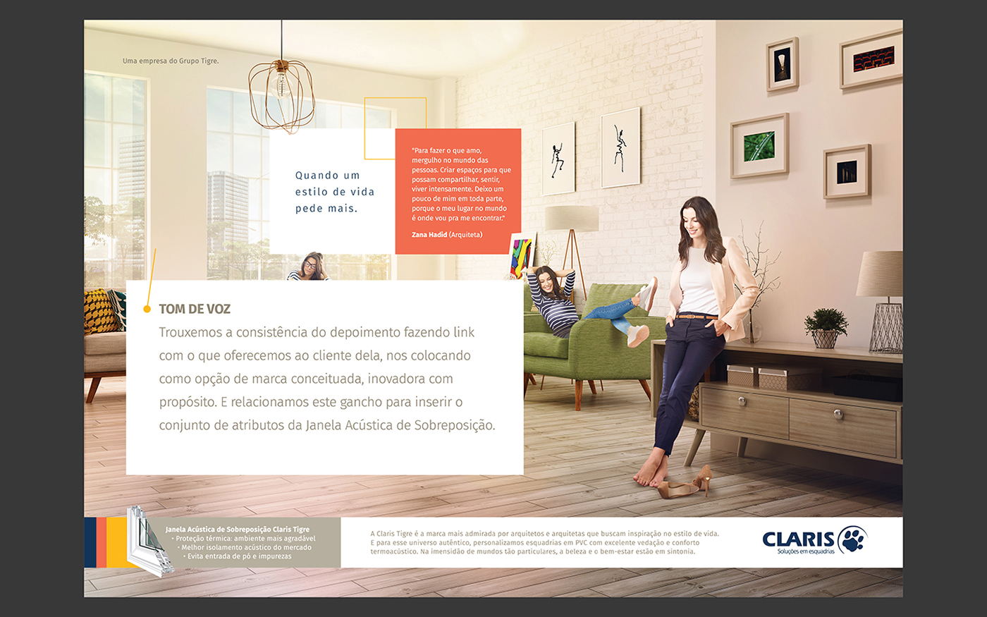 ads anúncio campanha Claris kv peça posicionamento