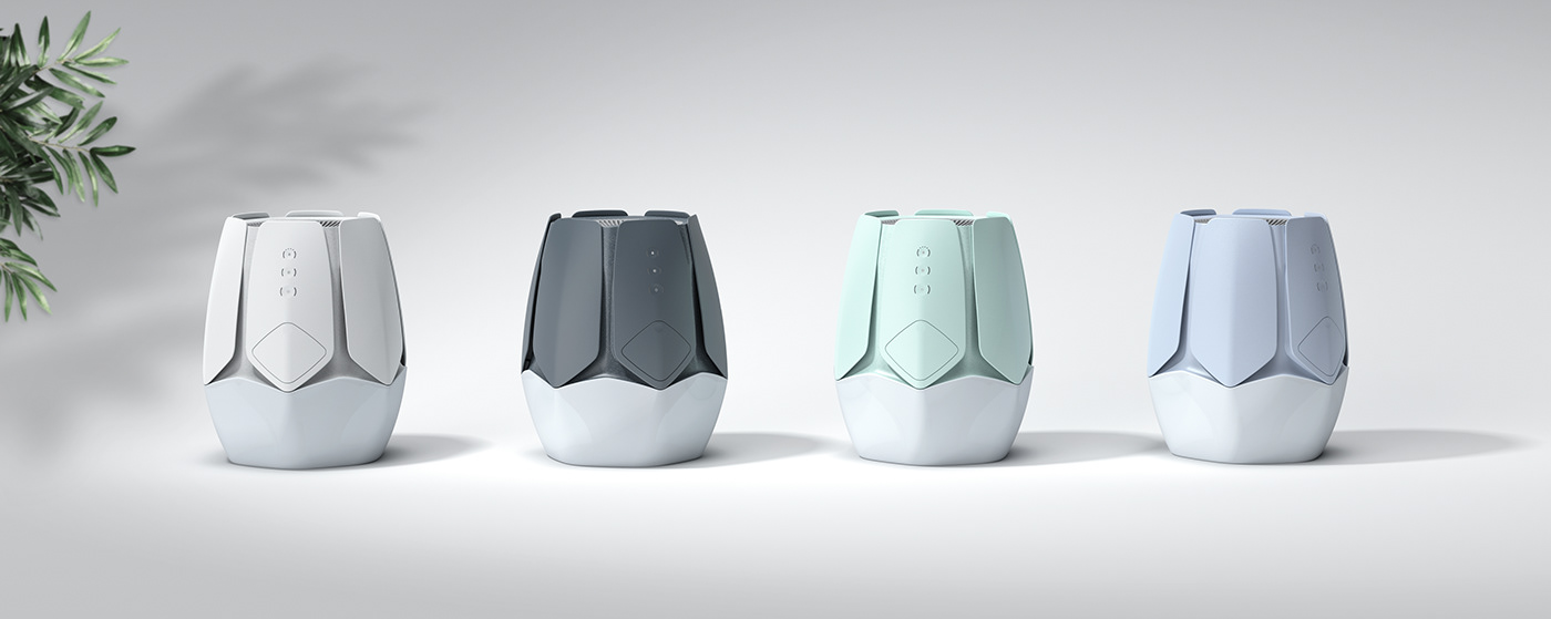 air cleaner air purifier design concept device humidifier i​industrial design objet product product design  공기청정기