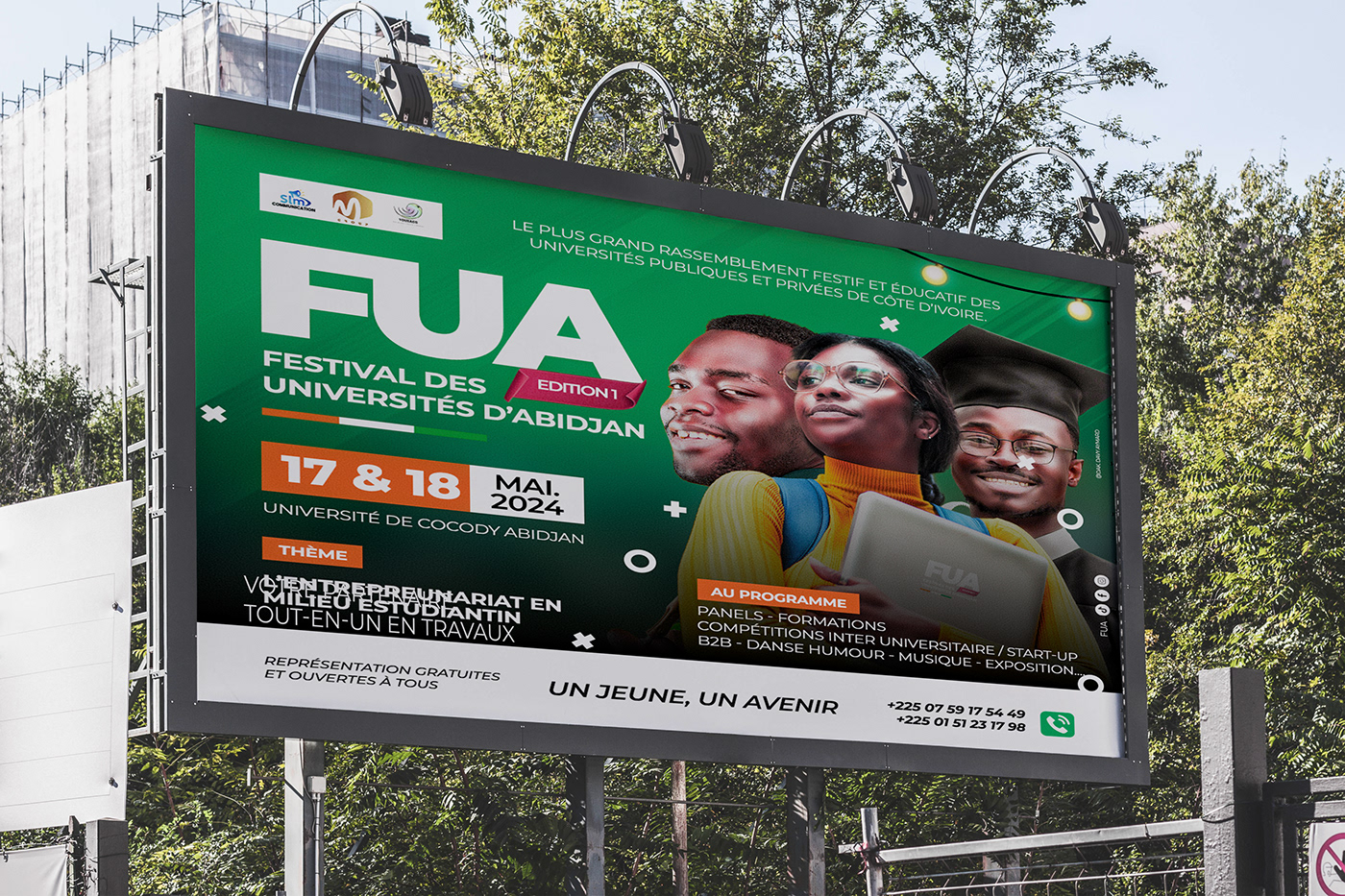 fua campaign Socialmedia post Social media post art direction  banner