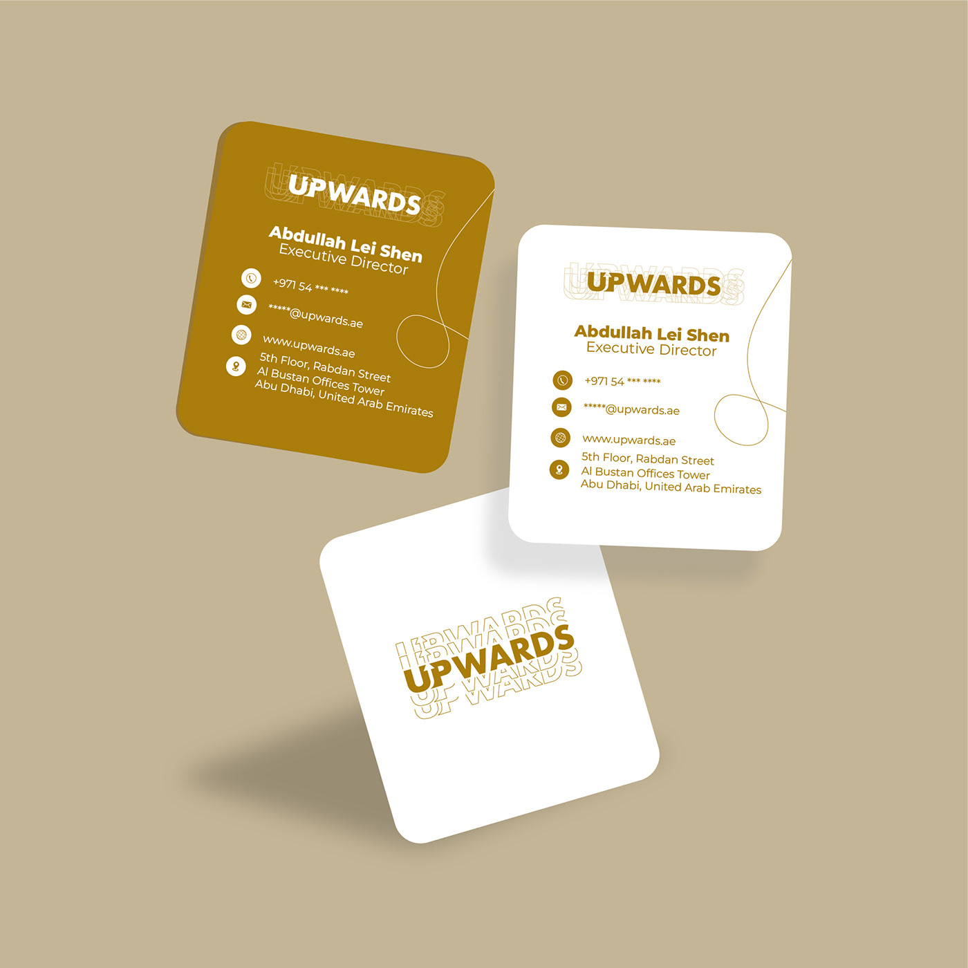 business business card customized graphic design 