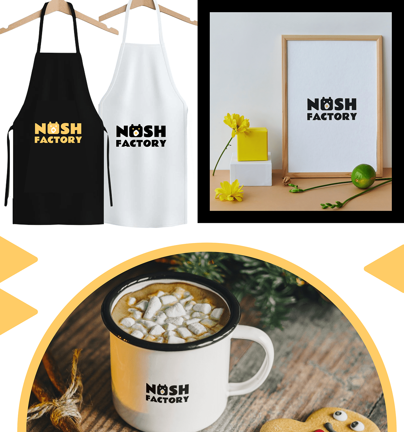 brand identity branding  design egg Food  logo logos Logotype Nosh restaurant