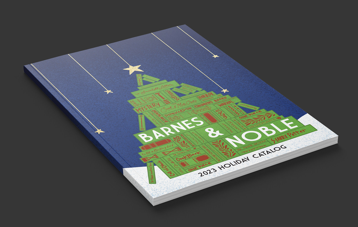 catalog magazine editorial Graphic Designer brand identity Barnes & Noble