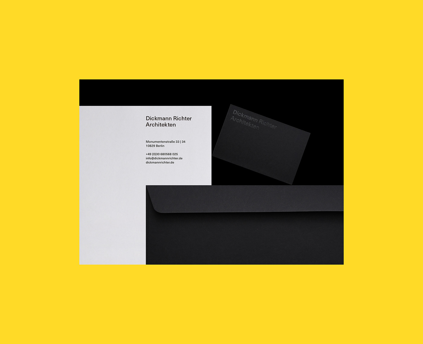 architecture brand identity branding  business card minimal modern Stationery typography   visual identity ociostudio