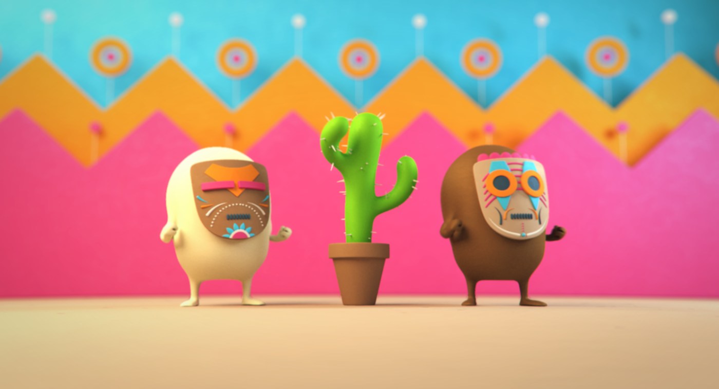 characters mexico animation  DANCE   Fun Latin celebration