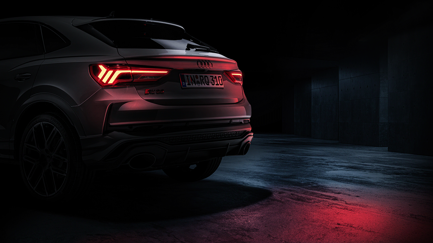 photoshoot photographer Social media post visual design lighting Audi car car design