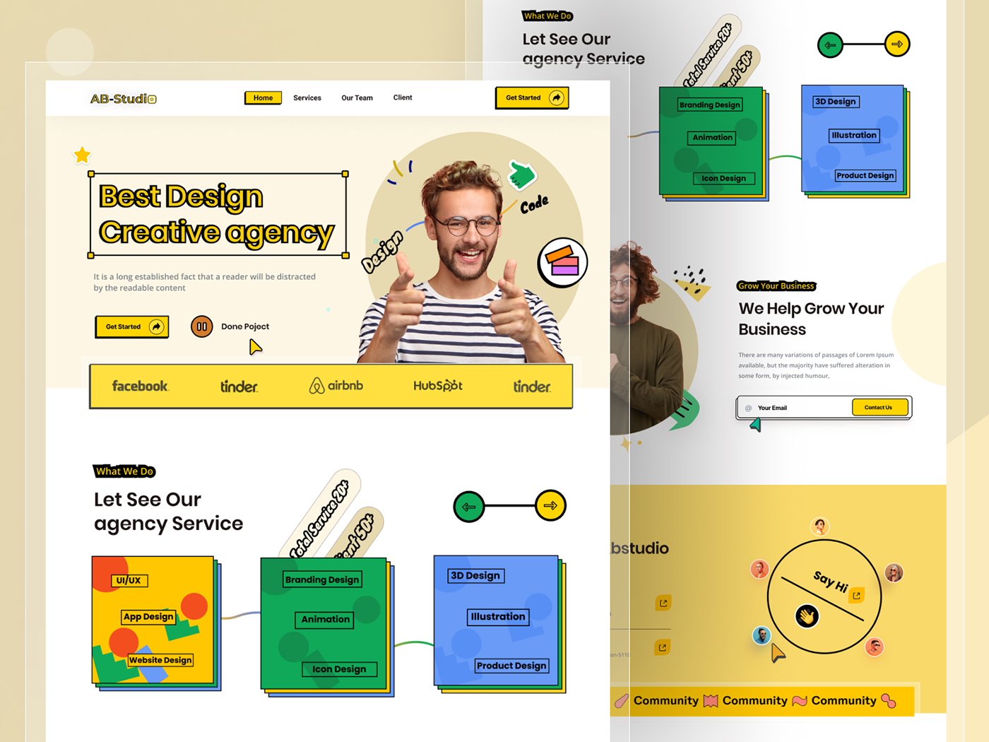 home page design landing page ui design UI/UX user interface ux Web Web Design  Webdesign Website