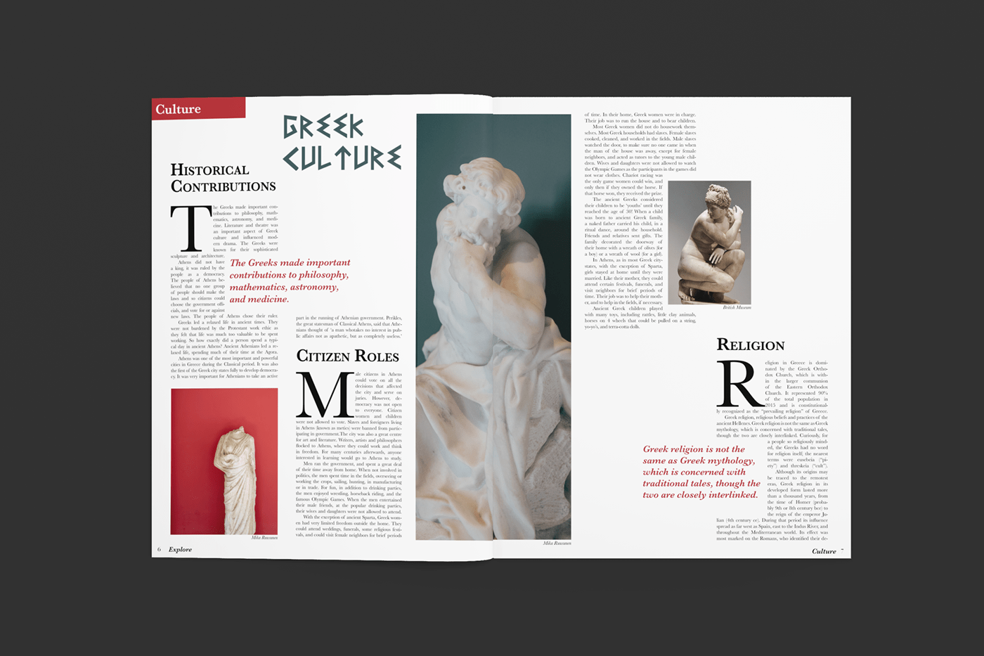 Greece GREECE Athens InDesign InDesign Layout Layout magazine Magazine design magazine layout Travel typography  