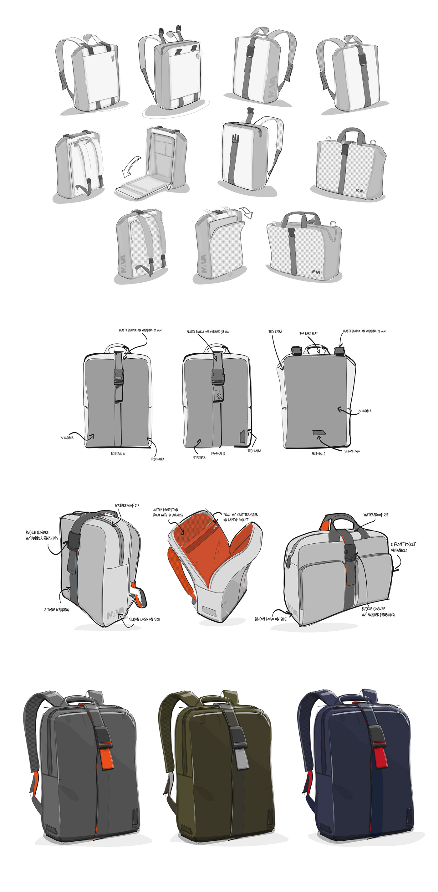 backpack concept Fashion  fashion design ILLUSTRATION  industrial design  Luggage and bags moda product design  sketch