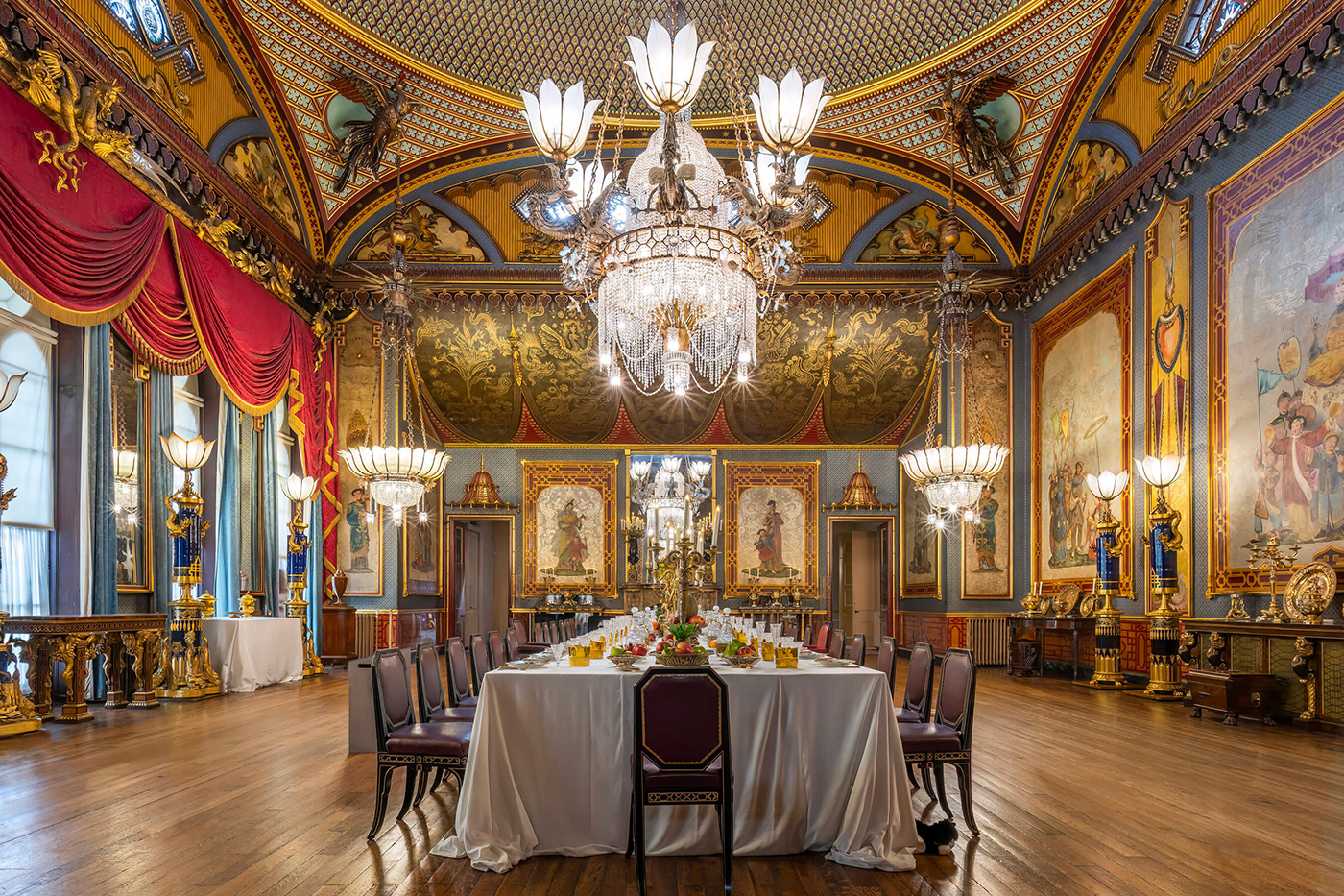 brighton Photography  interior design  Interior palace luxury heritage Royal Pavilion stately home