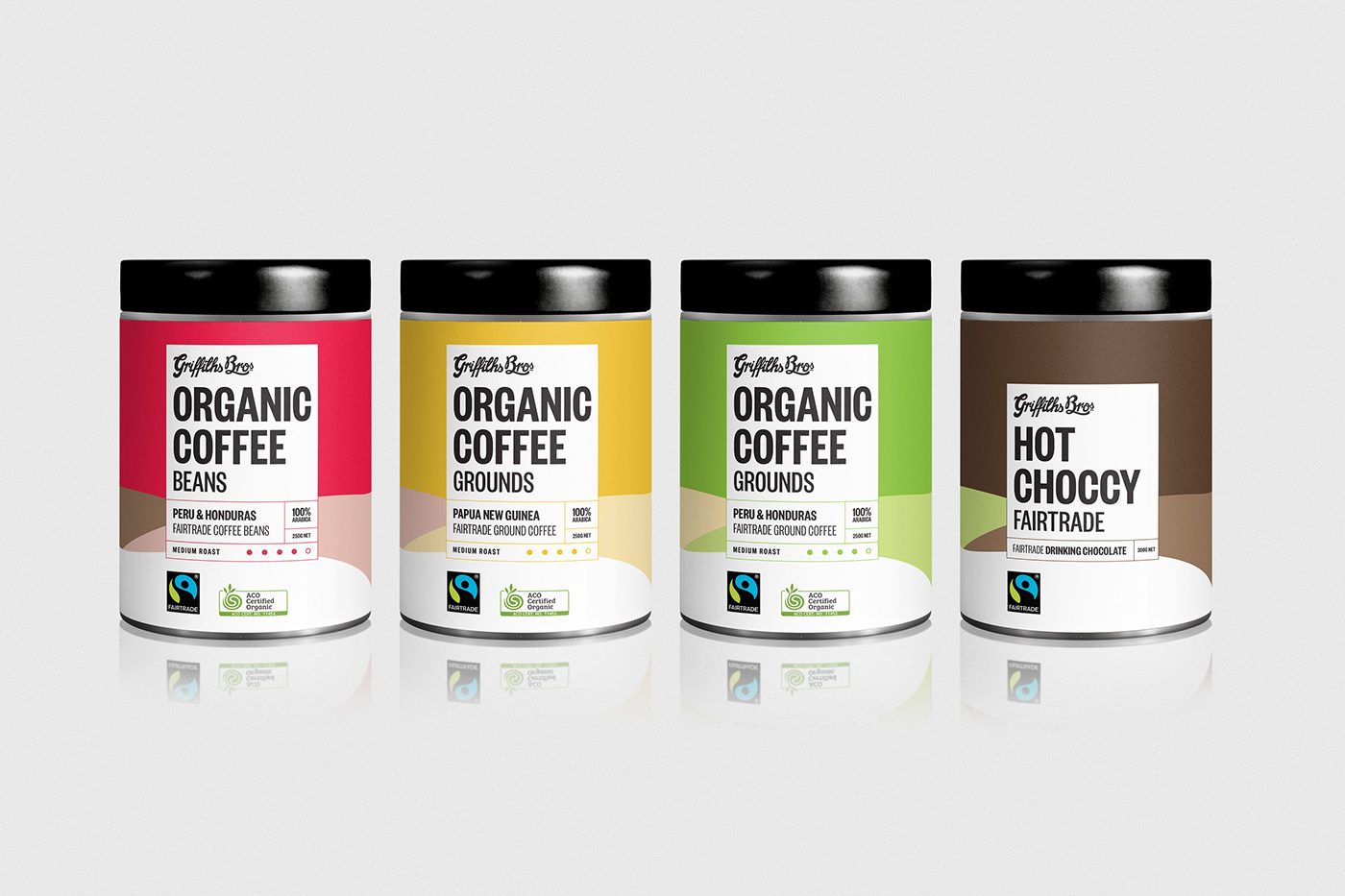 Advertising  art direction  branding  campaign Coffee Creative Direction  graphic design  Griffiths Bros