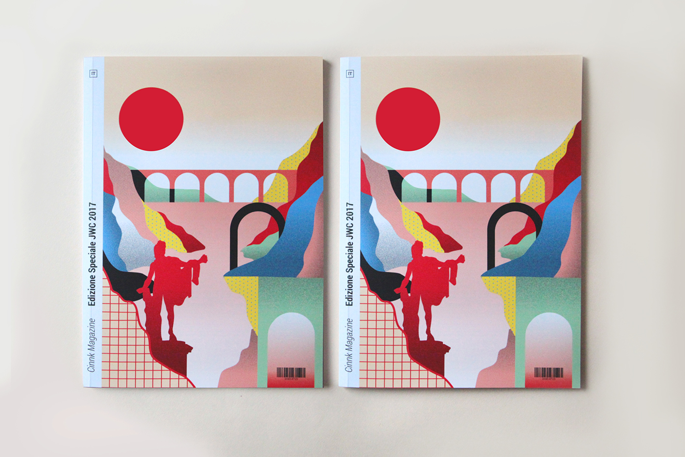 ILLUSTRATION  Digital Art  graphic design  editorial design  Front Cover magazine minimalist Rome Illustrator