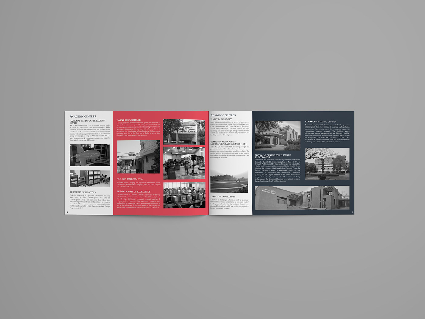 brochure design Educational Prospectus