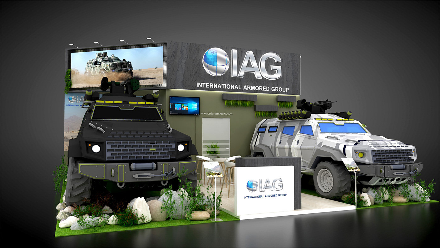 army design Exhibition  idex Truck vehicles
