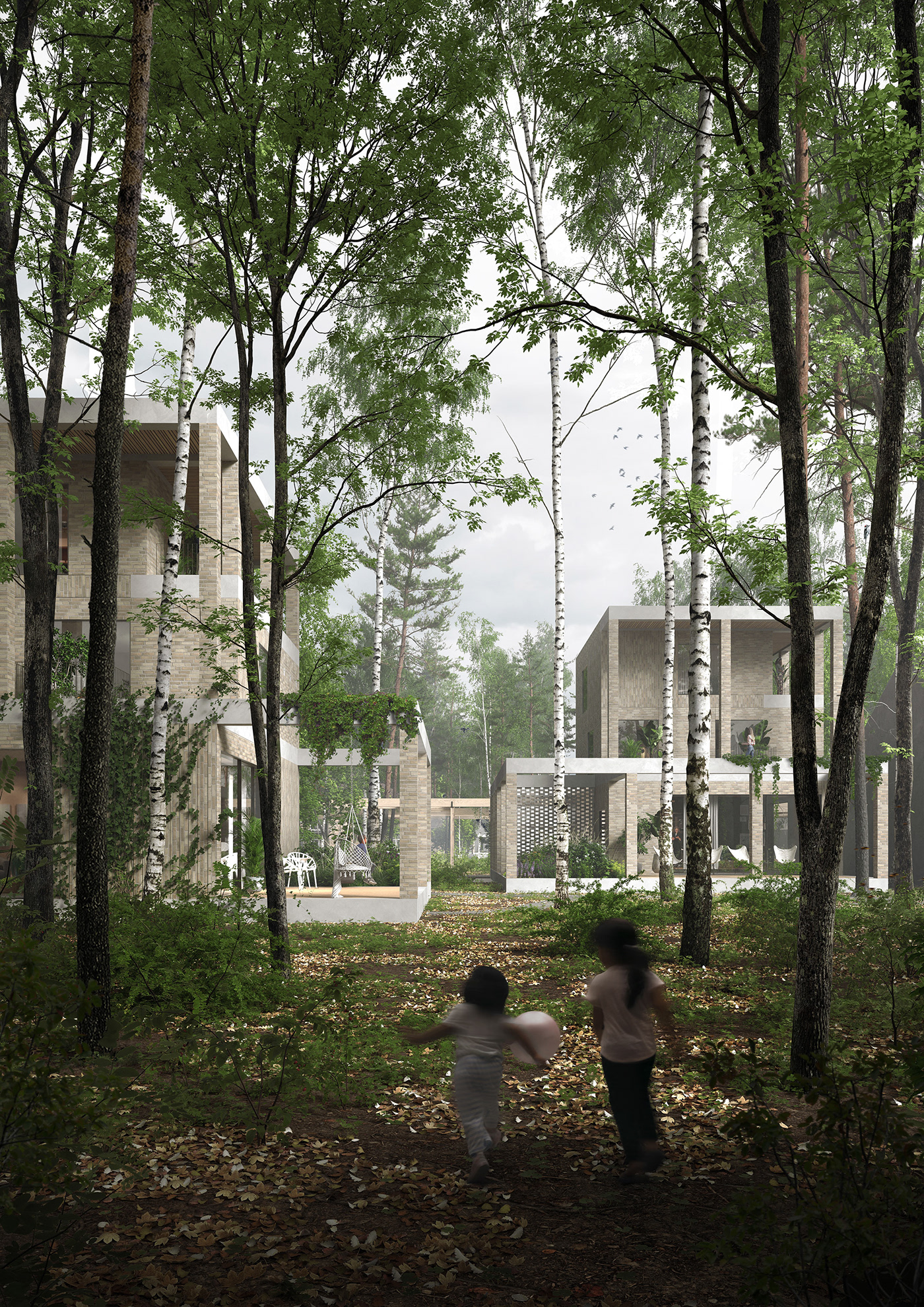 architecture architecture competition corona render  dutch Netherlands storytelling   Sustainability vision visualization vivid