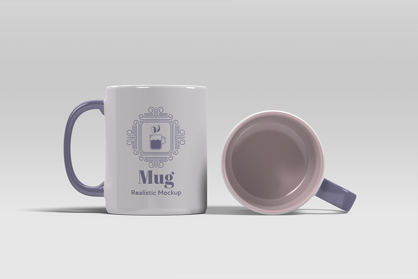Mug  Coffee Packaging brand identity design Mockup Advertising  psd print cup
