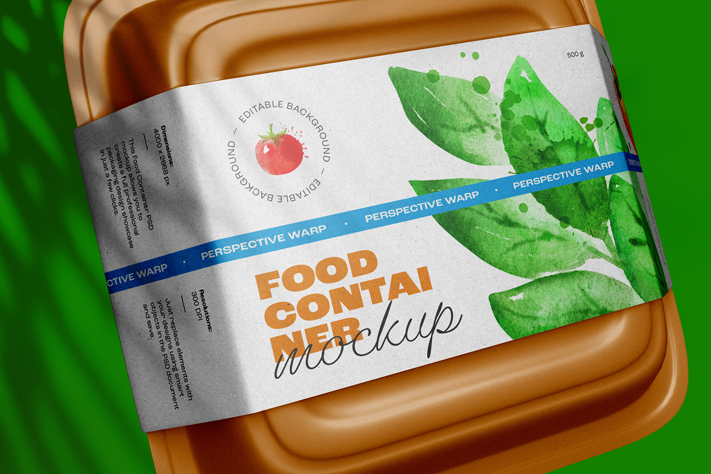 branding  Food Container Mockup food mockup free Label Mockup Packaging packaging design