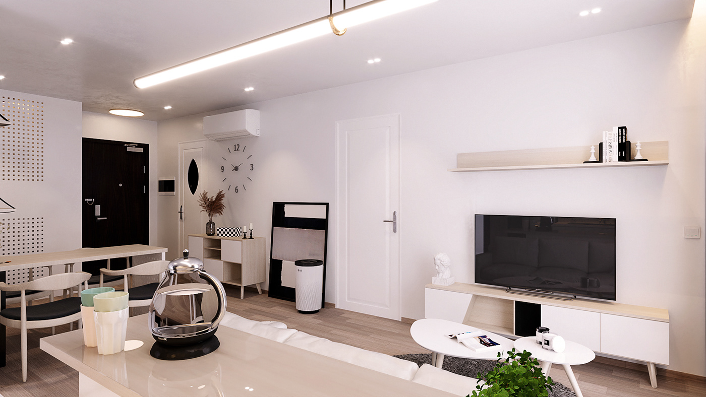 3D altar apartment architect architecture Interior interior design  interiordesign kitchen livingroom